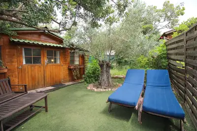 Image de Chalet 'Un Moment De Douceur' avec vue sur la mer, Wi-Fi et climatisation