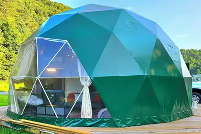 Image de Unique Glamping Dome @ Mammoth Ridge Rv Park and Campground.