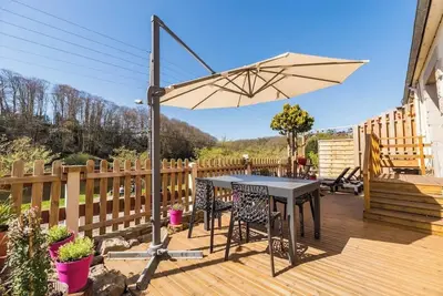 Image de Terrasse, charme & nature en cœur de Lannion