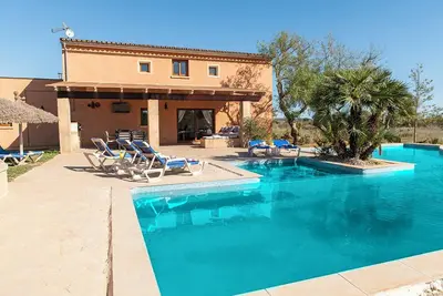 Image de Finca \"del Corazòn\" with pool landscape integrated with jacuzzi+children's pool+ Bbq