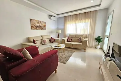 Image de Charming 2-bedroom apartment in delightful La Marsa with Ac, WiFi