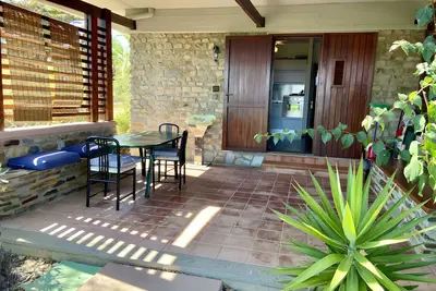 Maison de vacances 'Casa 2 Punta Negra' avec vue sur la mer, terrasse privée et climatisation