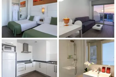 Axbeasa-1bdcv// ⚝Beachfront 2 Pools + ☘ Spa & Gym + Sauna & HotTub