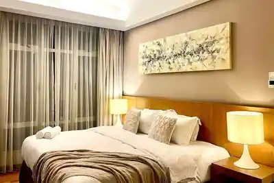 Image de 1br Suite 5min walk to Klcc w/ Btub, Prking, Nflx