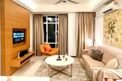Image de 1br Suite 5min walk to Klcc w/ Btub, Prking, Nflx
