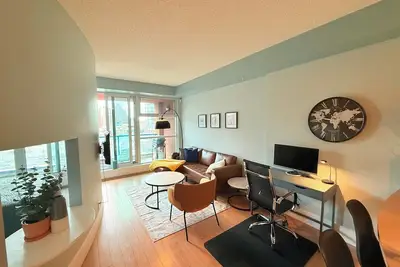 Image de Exec Riverfront 1br, steps from the river and vibrant downtown. pet-friendly