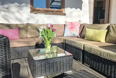 Image de Magnifique maison de vacances privée pour 8 personnes avec Wifi, Tv, terrasse et parking
