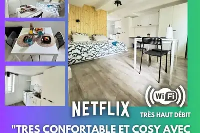 Image de ConfortNest \nVotre refuge parfait situé au cœur de Mulhouse Dornach-centre.
