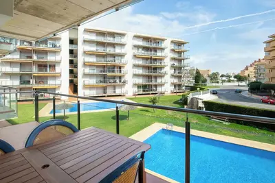 Image de V035 - Mestral 2, V035 - Mestral 2 - Apartamento con piscina comunitaria