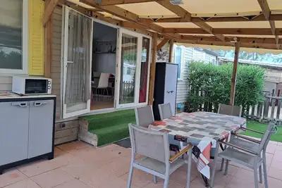 Image de mobil home 6 personnes Marseillan plage