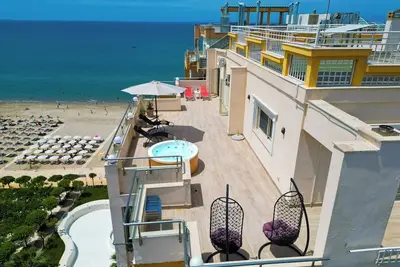 3-bedroom apartment in brilliant Durres with Ac, WiFi