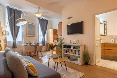 Image de Charmant appartement, tout équipé, climatisé, plage à 300m, Vieux-Nice