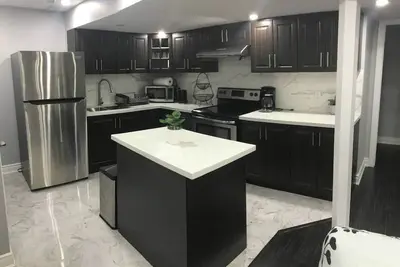 Elegant 2 Bedrooms Basement apartment.