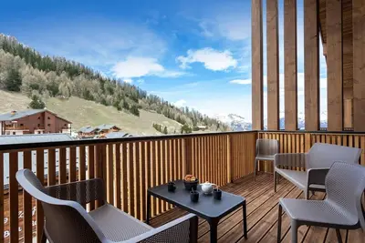 Image de Confortable accès direct pistes à Macot La Plagne