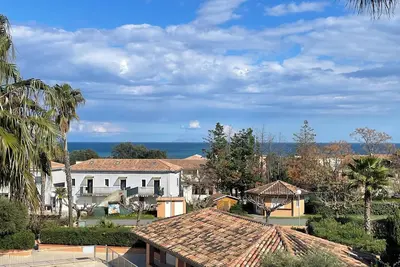 Image de Appart climatisé vue mer avec piscine à 200 m de la plage - Linguizzetta Corse
