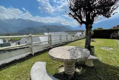Image de Villa avec piscine vue sur les Pyrénées