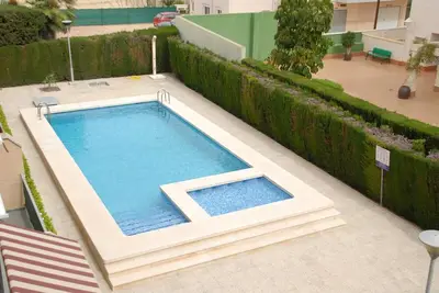 Image de Appartement 'Tu Descanso En La Playa' avec piscine partagée, Wi-Fi et climatisation