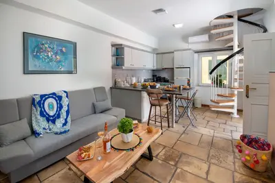 Image de Maison de vacances 'Di Babis' avec vue sur la montagne, Wi-Fi et climatisation