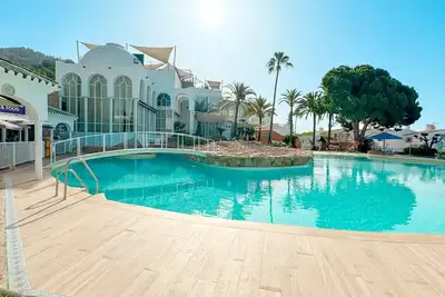 Image de Appartement 'La Casa Croft' avec vue sur la mer, Wi-Fi et climatisation