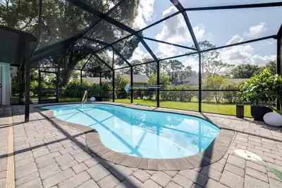 Image de Luxury 3br Home w/ Pool, Lanai & Fire Pit in Golf & Tennis Community 3-Month Minimum Stay