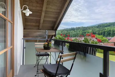 Image de Appartement de vacances 'Am Teisenberg' avec jardin privé, balcon et Wi-Fi