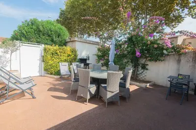 Image de Maison 6-8 pers, 3*, idéal familles\n plage Richelieu-ile des loisirs-Rochelongue
