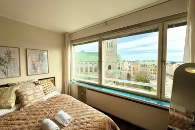 Image de Top floor Central Helsinki Condo - Church & Sea View, Ultra-Fast Wi-Fi, 4k Tv