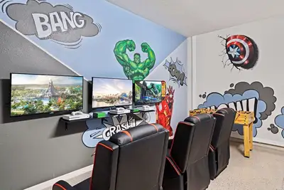 Image de Last Minute Disney! Private Pool, Hot Tub, Game Room & Themed Bedrooms. Book Now! #116279