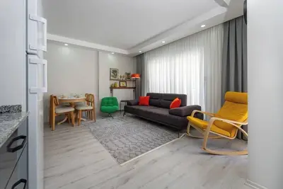 Image de Charming, 2-bedroom apartment with Ac WiFi in amazing Antalya