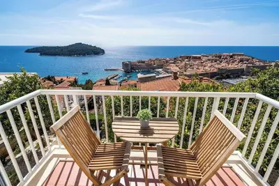 Image de Charming 1-bedroom apartment with Private Balcony and Dubrovnik Old Town view