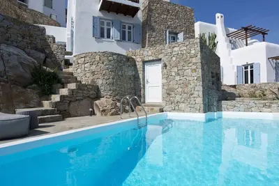 Image de Villa à Myconos avec 3 chambres à coucher, 6 couchages
