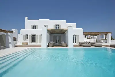 Image de Villa à Myconos avec 7 chambres à coucher, 14 couchages