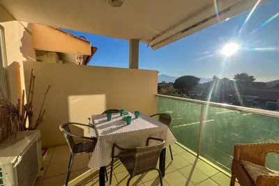 Image de Appartement climatisé en bord de mer avec piscine et parking à Saint-Cyprien
