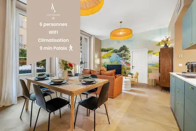 Image de L'Urban * 6 pers 80m2 * 9 min Palais * Climatisé