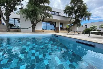 Image de Villa contemporaine neuve 10 pers Porto-Vecchio- Lecci avec piscine privative