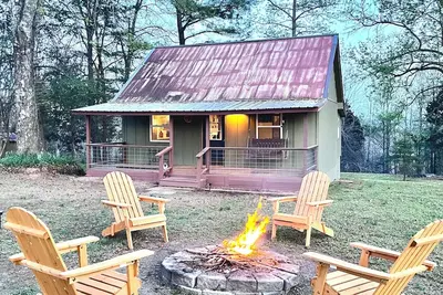 Image de Lux Cabin: Buffalo River, hiking trails, floating, WiFi, Laundry, Dog friendly