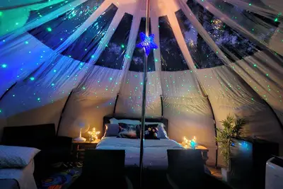 Image de Milky Way with Ac and WiFi, glamping near Houston