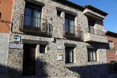 Image de Maison de vacances 'La Cerecera' avec terrasse privée, Wi-Fi et climatisation