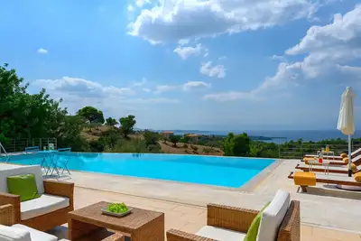 Image de Villa 'Titos' avec vue sur mer, Wi-Fi et climatisation