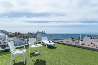 Image de Maison de vacances 'Sunset' avec vue sur la mer, terrasse partagée et Wi-Fi