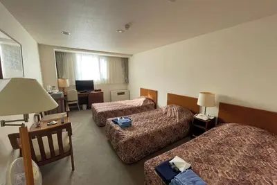 Image de Nonsmoking Westernstyle triple room in the main building 2 meals included plan / Rishirigun Hokkaidō