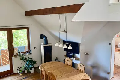 Image de Appartement \"Lufs Loft\" avec vue sur la montagne, jardin partagé et Wi-Fi