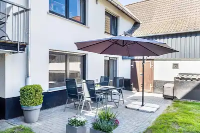 Image de Appartement \"Nordhelle\" avec vue sur les montagnes, terrasse partagée et Wi-Fi
