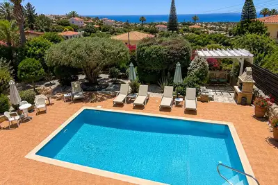 Image de Olive Tree Villa | Luxury 5 Bed Sea View Villa with Private Pool, Peyia