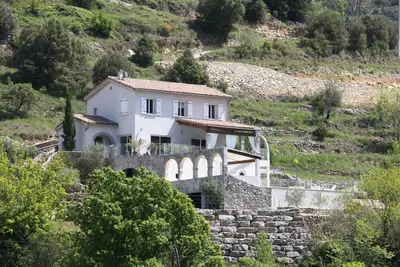 Image de Villa luxueuse à Sampzon avec piscine et climatisation