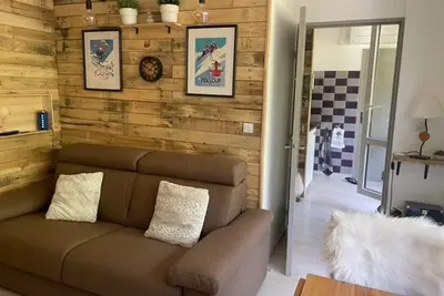 Image de Studio cosy avec balcon pour 2/3 personnes à Pra-Loup 1500, proche navette