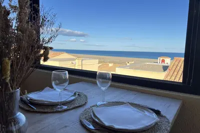 Image de Villa T3 rénovée, 4 pers, face mer, clim, WiFi, Port Leucate