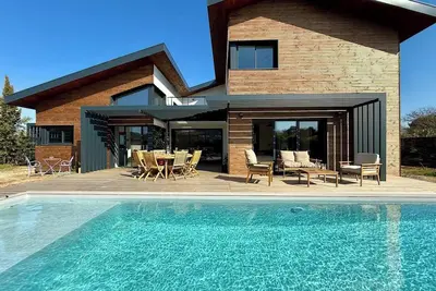 Image de Villa 8 pers avec piscine proche Arcachon