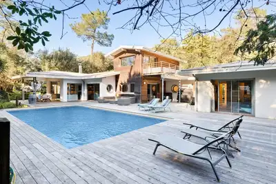 Image de Magnolia - Villa idéalement située entre le lac d’Hossegor et l’océan avec piscine chauffée