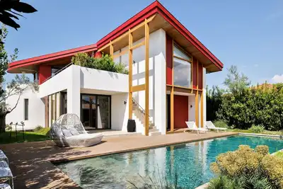 Basquiat - Villa D’Architecte Avec Vue Montagne Et Piscine CHAUFFÉE - Ascain